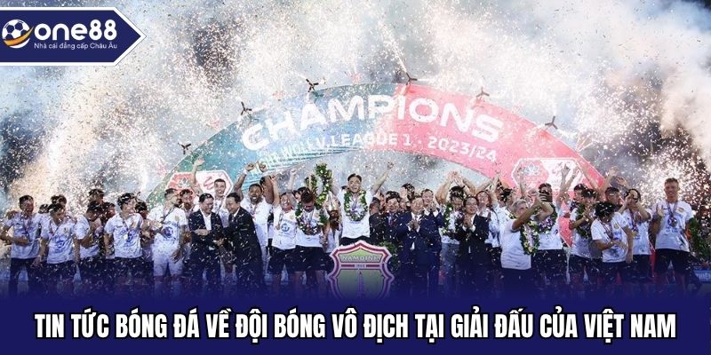 Tin tức bóng đá về đội bóng vô địch tại giải đấu của Việt Nam